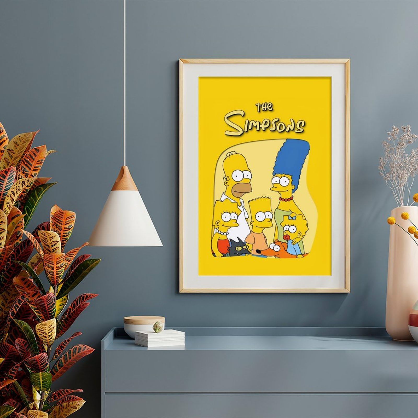 Amazon.co.jp: シンプソンズ ポスター 絵画 インテリア 壁紙用 壁紙